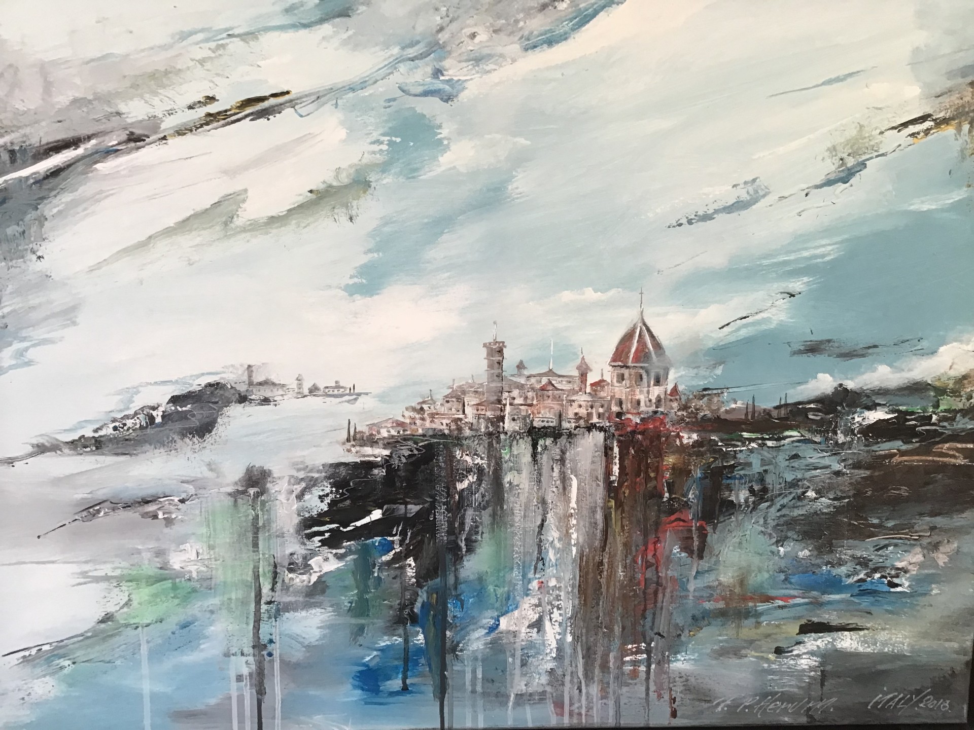 Maleri nr 170 60 cm X 80 cm
